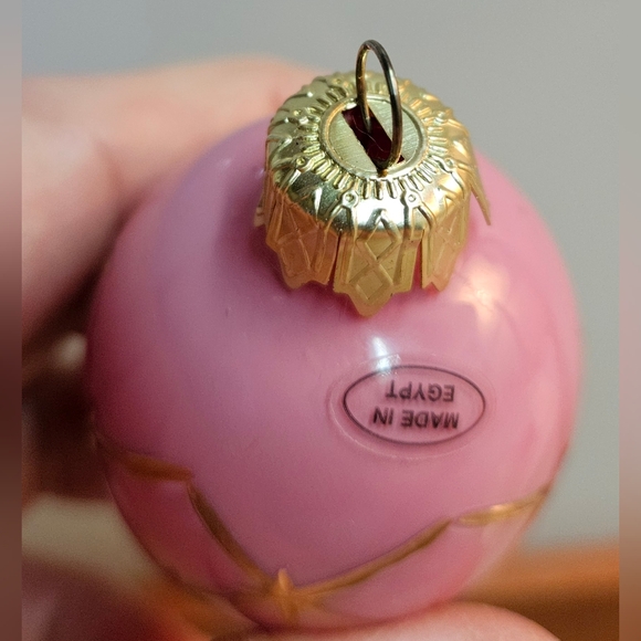 Egg Shaped Christmas Ornament - Picture 2 of 5